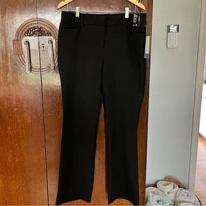 New York & Company Black Bootcut Pants Size 12